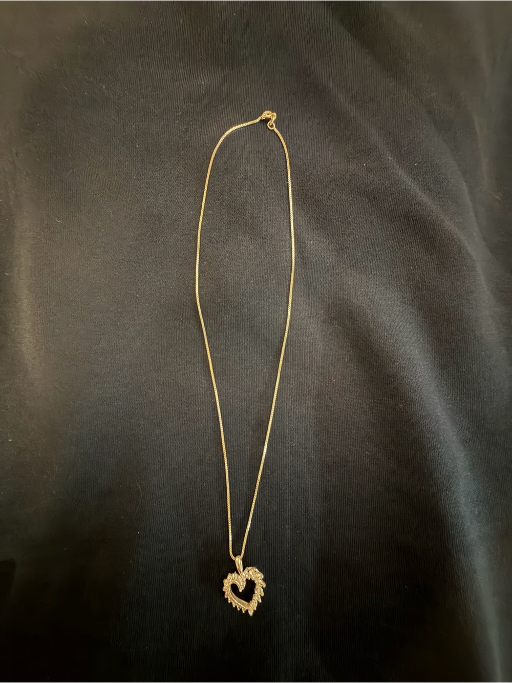 Silver Heart Pendant Necklace - Elegant Women's Jewelry